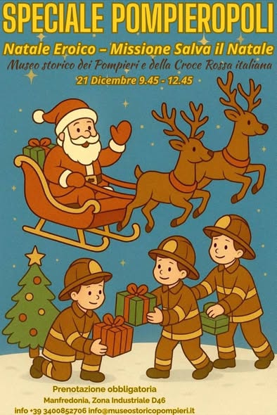 POMPIEROPOLI NATALIZIA INCANTA GRANDI E PICCINI!