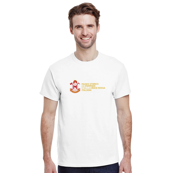 T-shirt girocollo Unisex Pesante | Gildan®5000 Bianco