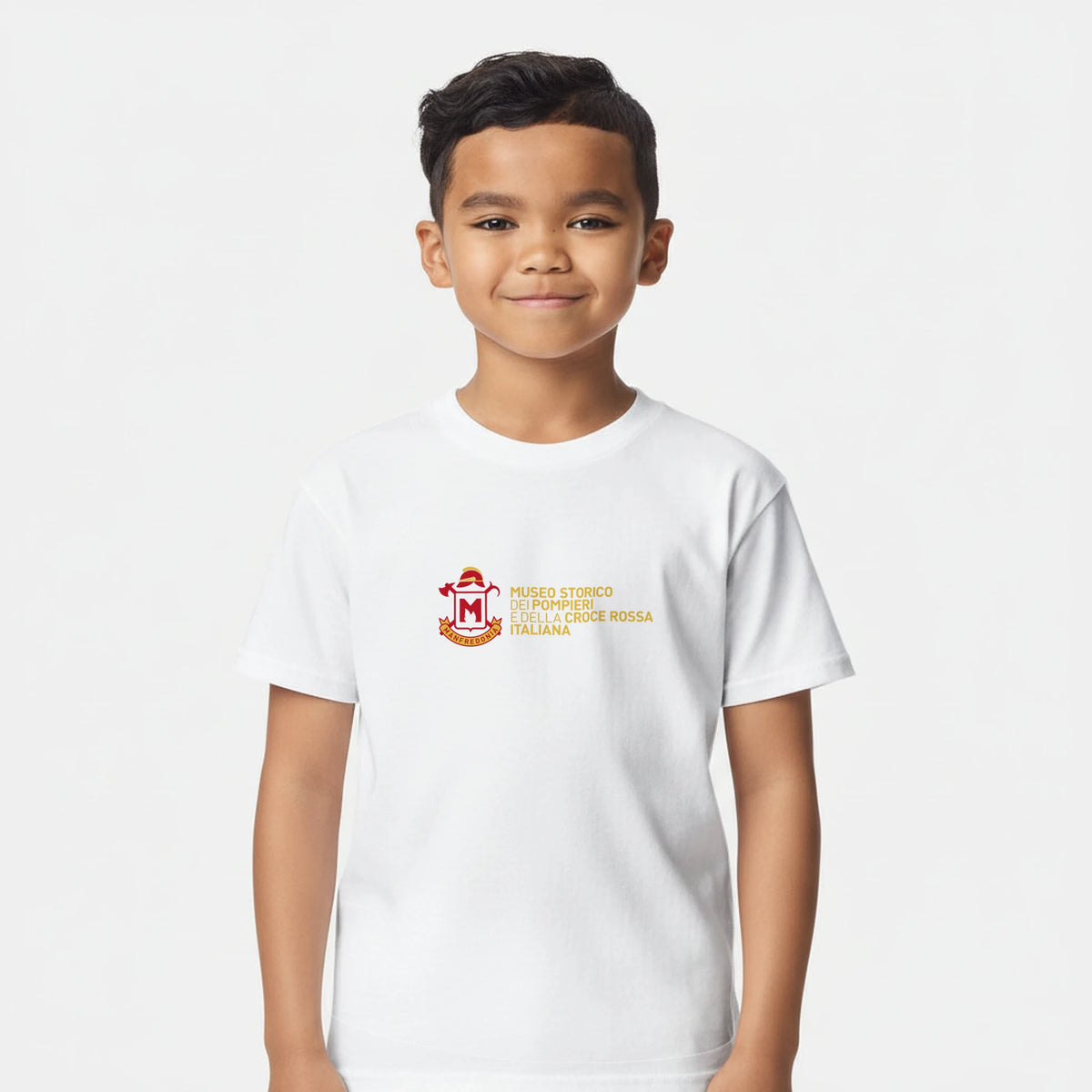 Maglietta sportiva per ragazzi | Gildan 8000B Bianco