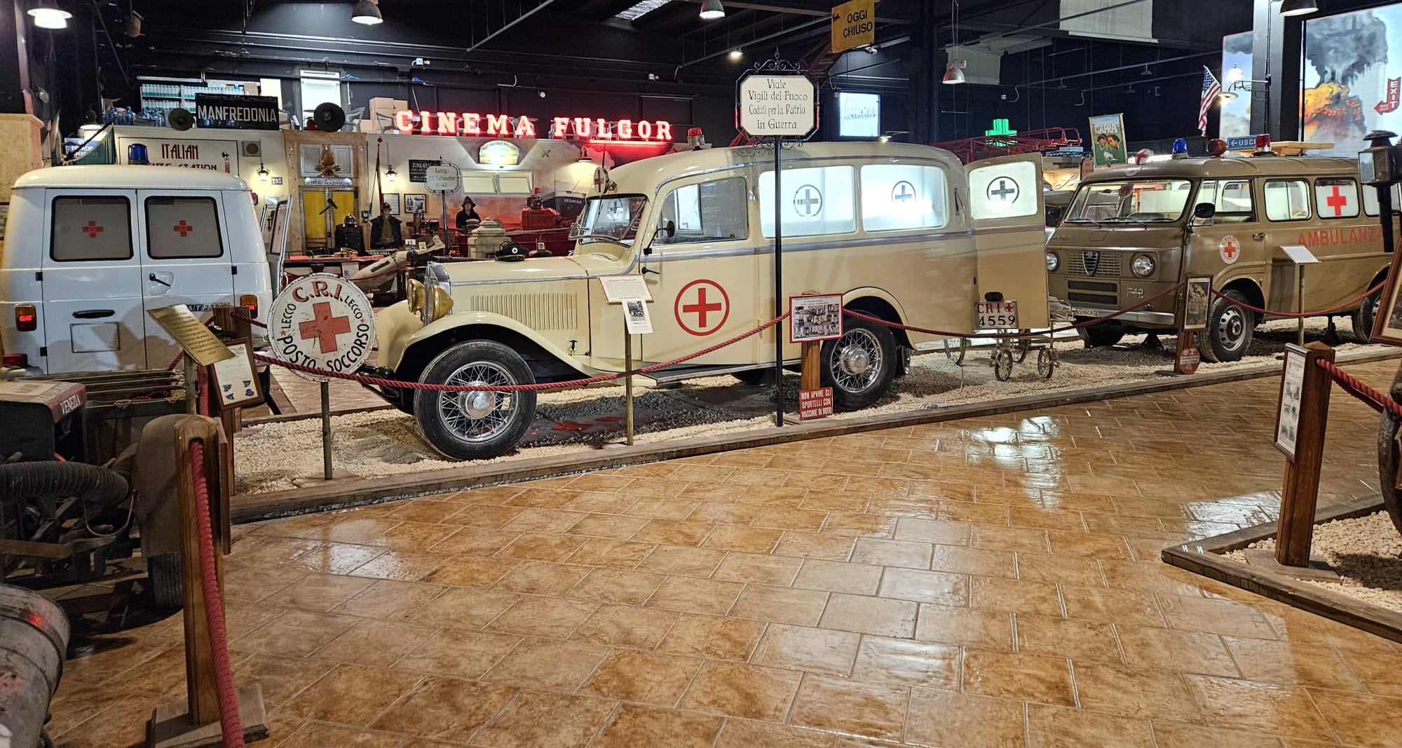 Mezzi storici sul set